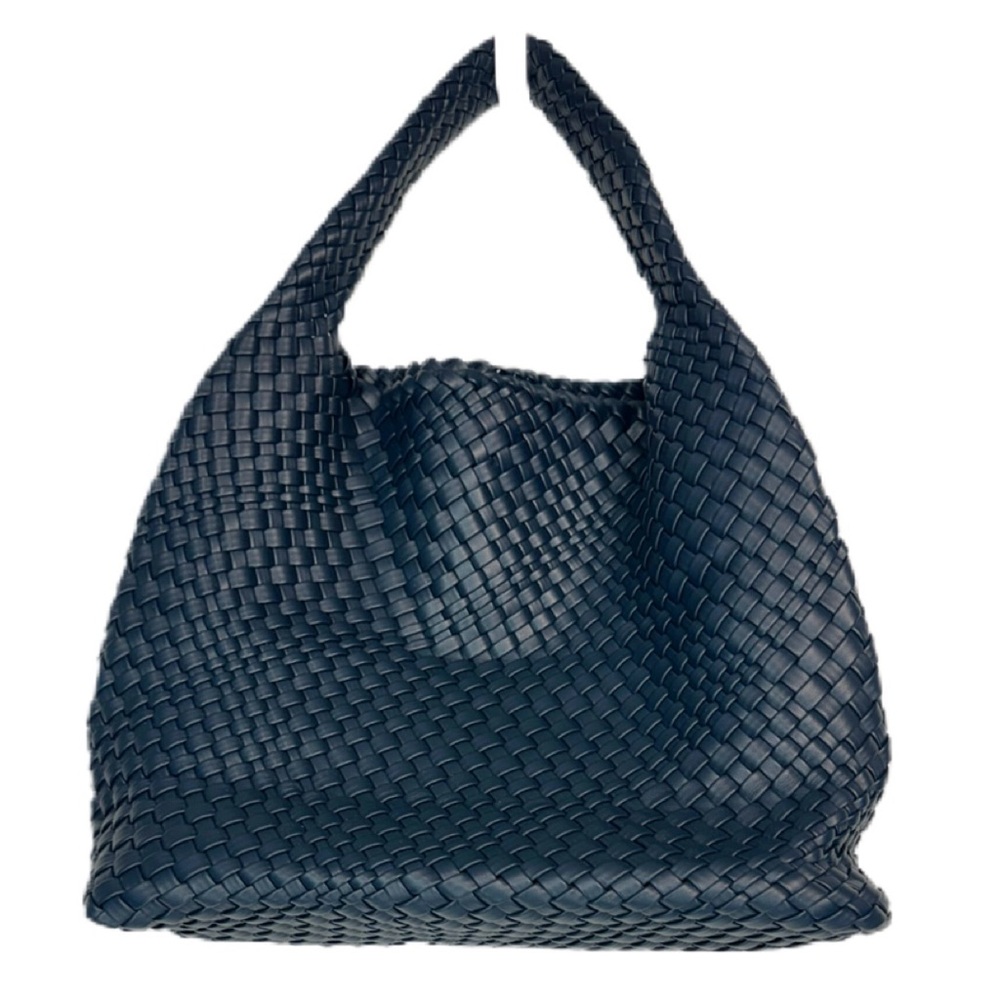 NWOT/Sumrains Vegan Leather Shoulder Handbag/Handwoven Satchel Purse